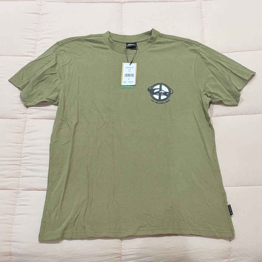 Quiksilver Olive Short Sleeve Tee